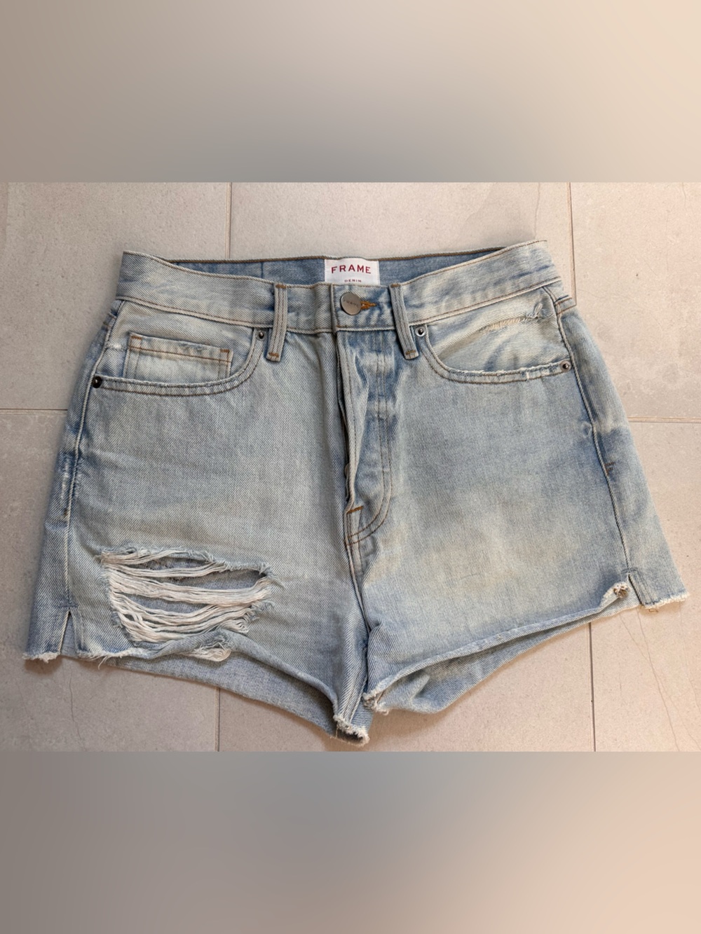 Frame Denim Le Original Shorts